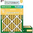 Filterbuy 16x20x4 Air Filter MERV 13 Optimal Defense (2-Pack), Pleated - View #7