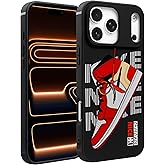 SZIYAYIH Cool Phone Case for iPhone 17 Pro Case for Boys Men Drop-Resistant Lens Protection Shockproof Basketball Sneaker Street Design Cases Compatible with iPhone 17 Pro