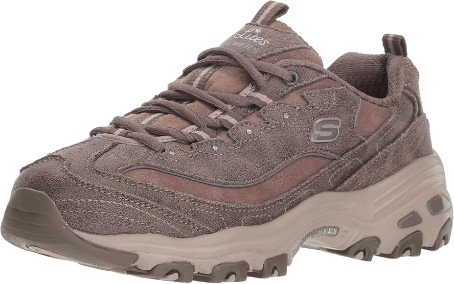 skechers d'lites 3 brown
