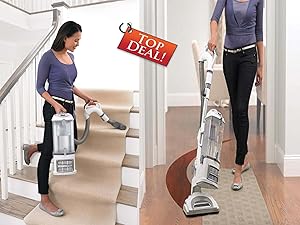 Shark Navigator Lift-Away Professional Upright (NV356E) Plus a Bonus Microfiber Cloth