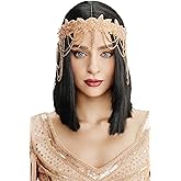 BABEYOND 1920s Flapper Headpiece Roaring 20s Headband Great Gatsby Headband Chain for Women Vintage Hair Accessory