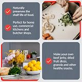 SousVideTools 6 Tray Stainless Steel Food Dehydrator with Touch Panel view 5