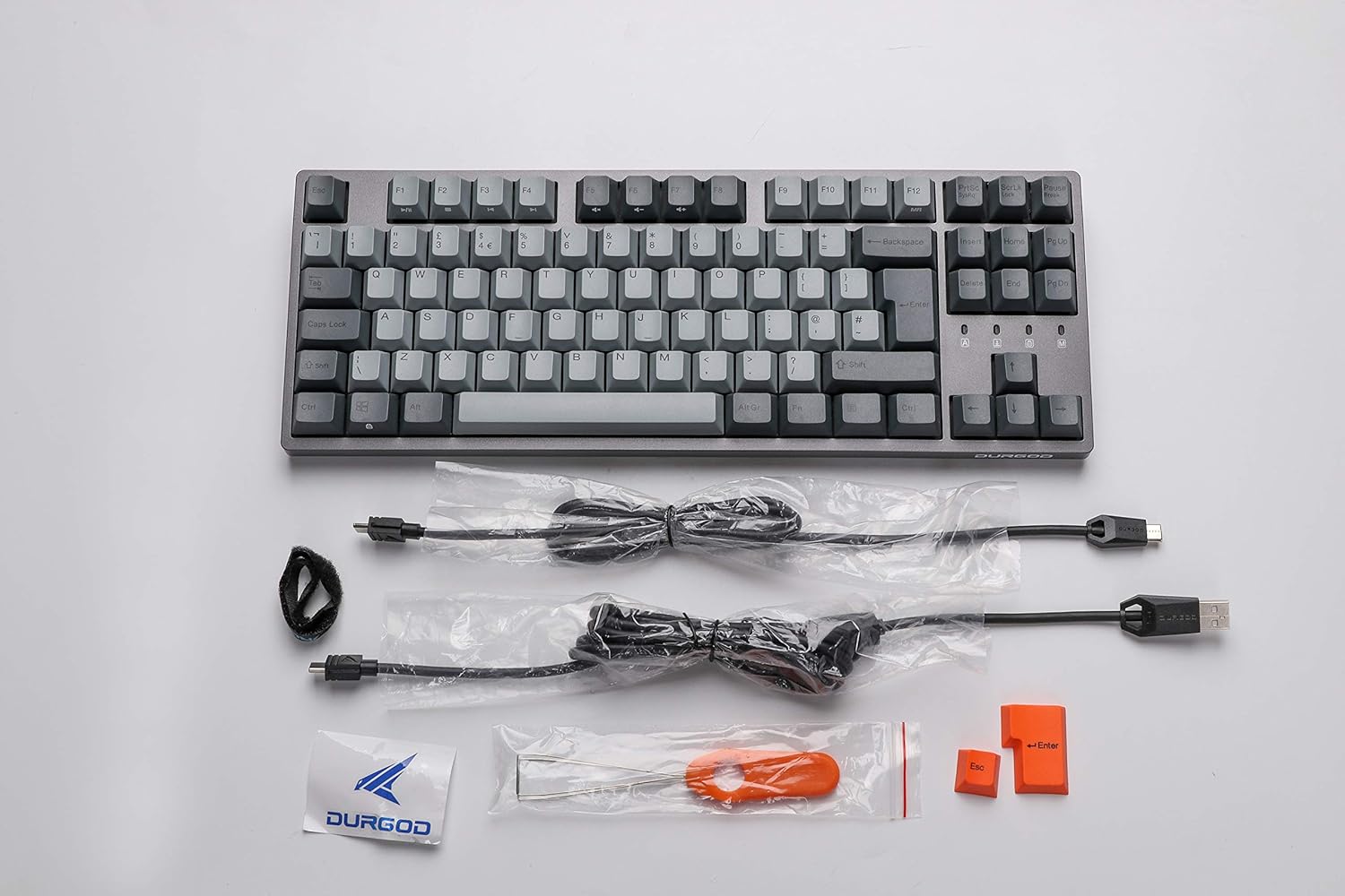 Durgod Taurus K320 TKL Mechanical Gaming Keyboard – 88 Keys – Double ...