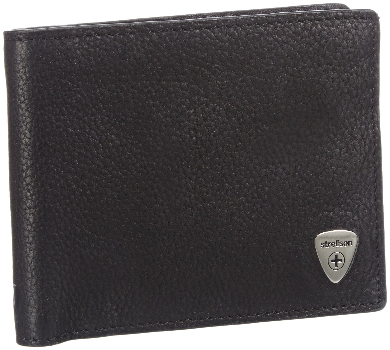 Strellson Mens Harrison Billfold H8 Wallets Black Schwarz (Black 900) Size: 12x10x1 cm (B x H x T)