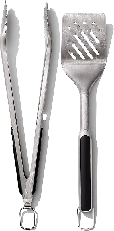 OXO Good Grips Grilling Turner and Tongs Set