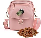 COOWONE Waterproof Dog Treat Pouch Crossbody Bag for Training