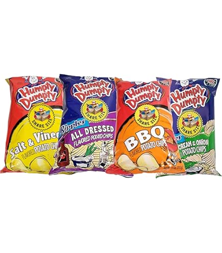 Amazon.com: Humpty Dumpty All Dressed Potato Chips, 8 Ounce, 1 Count
