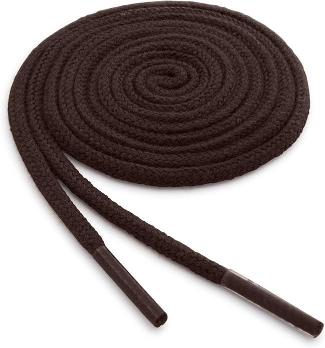 OrthoStep Round Dress Very Thin Shoelaces Dress Shoe