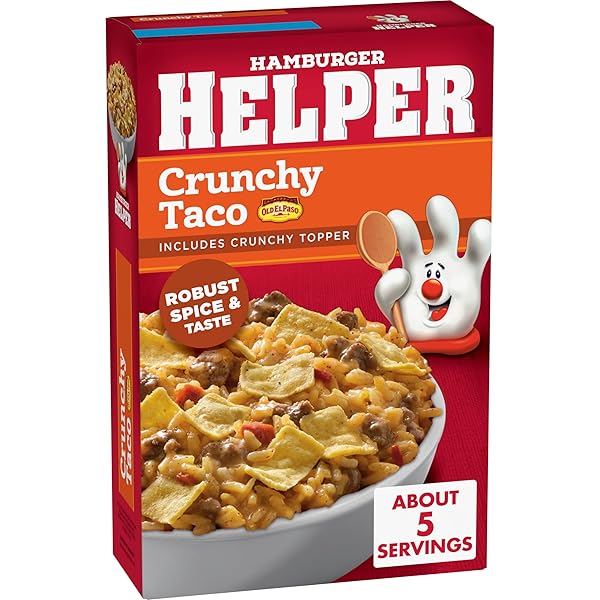 HAMBURGER HELPER, CRUNCHY TACO, 7.6 OZ