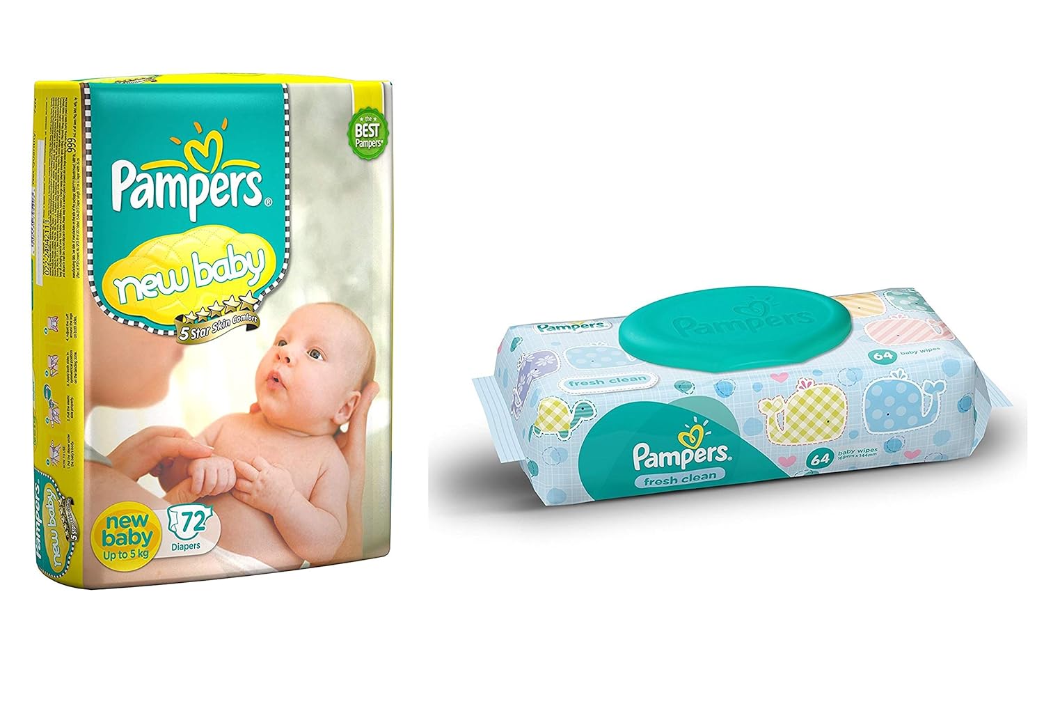 pampers newborn diapers 72