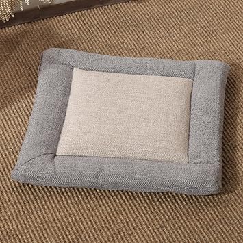 Cojín para silla de comedor con tapicería de lino, D, 50x50cm(20x20inch