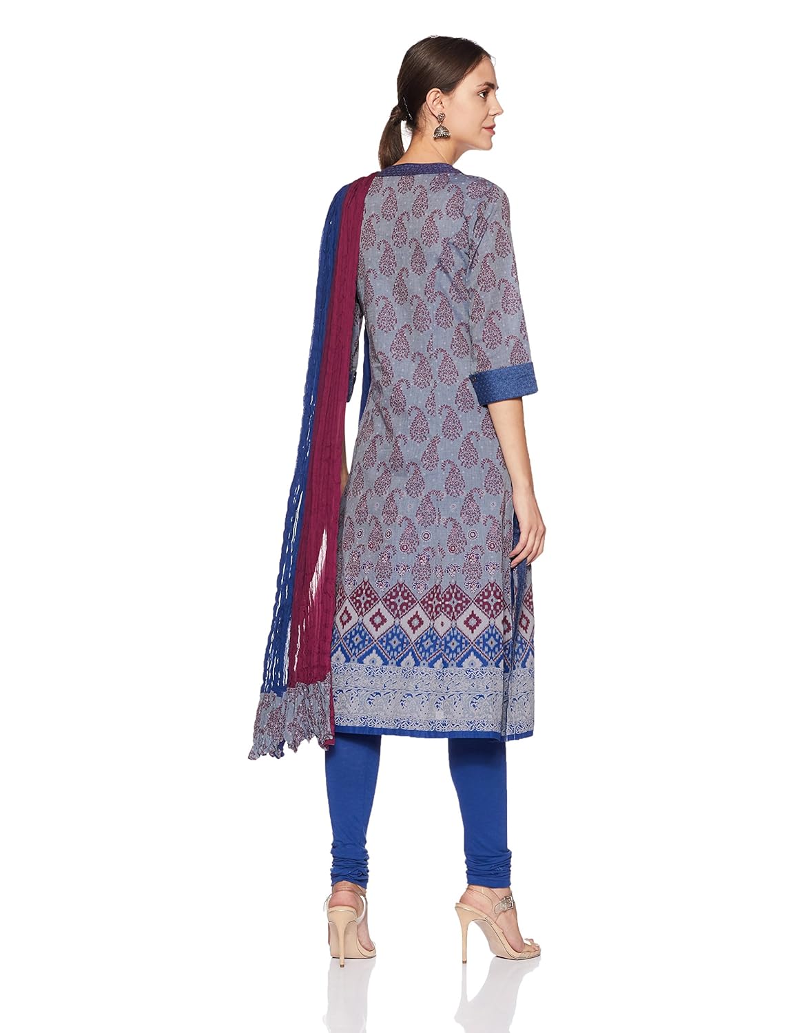 biba women's angrakha salwar suit