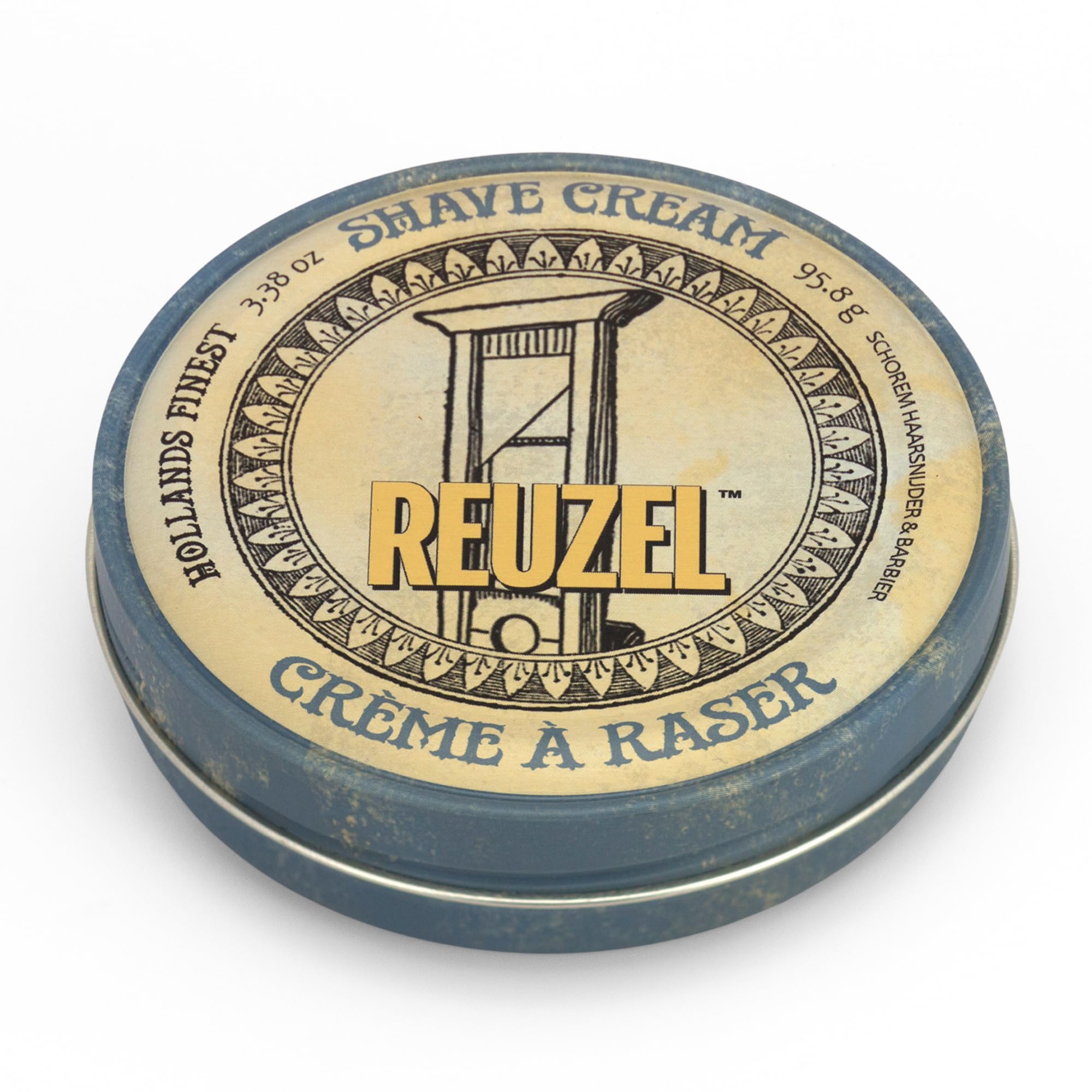 Reuzel Shave Cream - Reduces Cuts and Nicks - Highly Concentrated, Rich and Super-Slick Formula - Closest, Most Comfortable Shave - Reduce Scrapes and Razor Irritation - Vegan Formula - 95.8 g
