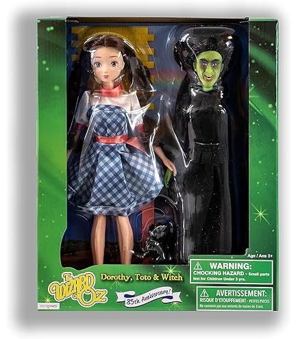 Amazon.com: Toytronics OZ125TH Anniversary Dorothy, Toto & Glinda