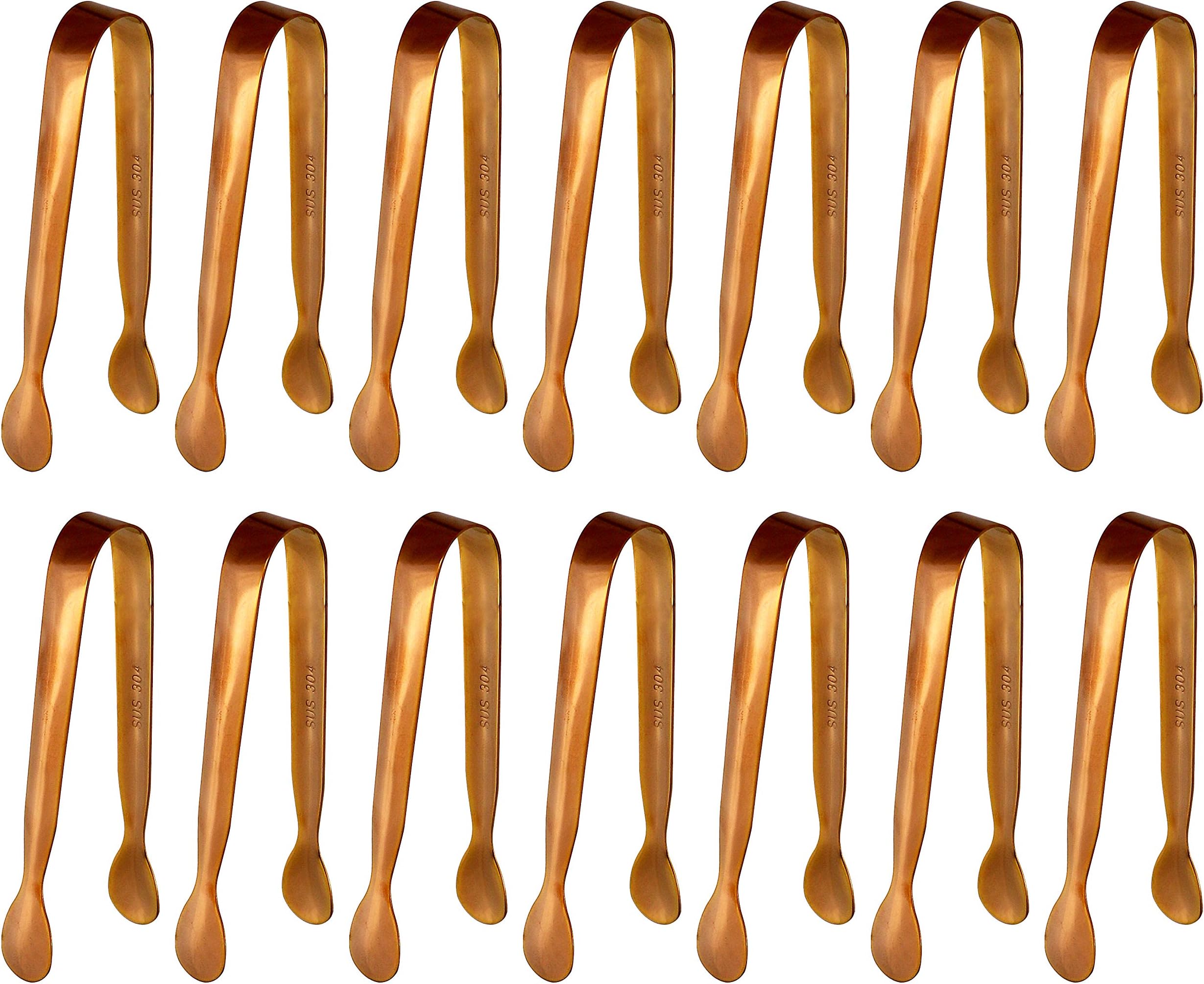 14pcs Ice Tongs,Sugar Cubes Tongs,Appetizers Tongs, Small Serving Utensils for Serving Food, Ice Cube, fruits, Sugar Cubes