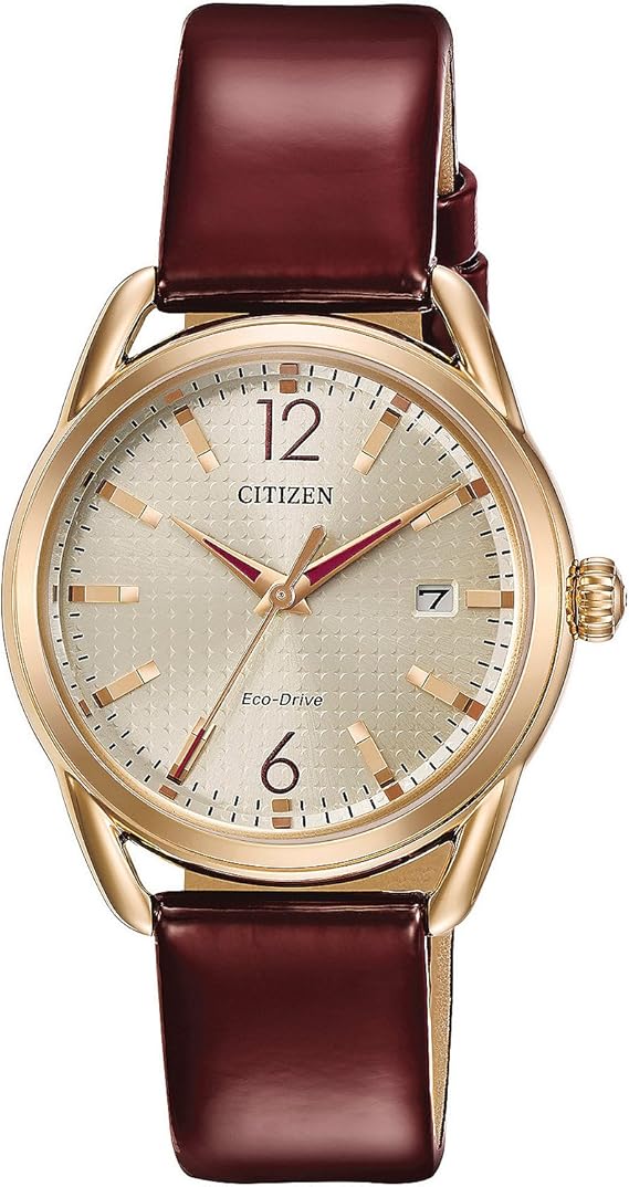 Citizen Women's EcoDrive Leather Strap Watch Watches