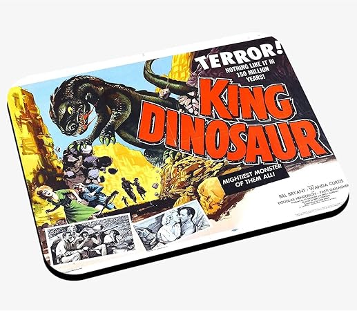 Mousepad Old English Movie Poster King Dinosaur Bill Amazon Co Uk Electronics