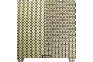 Wefuit 3D Printer Platforms PEI Honeycomb Build Plate for K1/K1C/Ender 3 V3/V3 KE/V3 SE/Ender 5 S1/Ender 3 S1/S1 Pro 3D Pritner,Etching Technology Smooth PEI Honeycomb+Square Pattern 235x235mm.