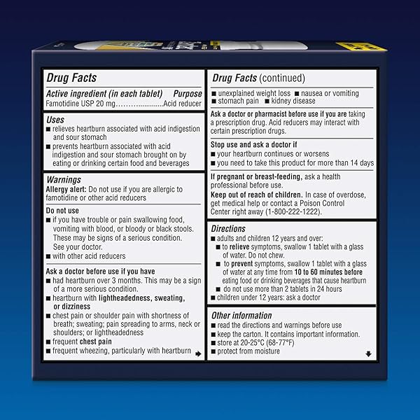 ZANTAC 360 TABLETS – 20MG, 25 COUNT