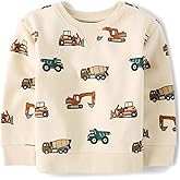 The Children's Place baby-boys And Toddler Long Sleeve Active Premium Fleece Sweatshirt