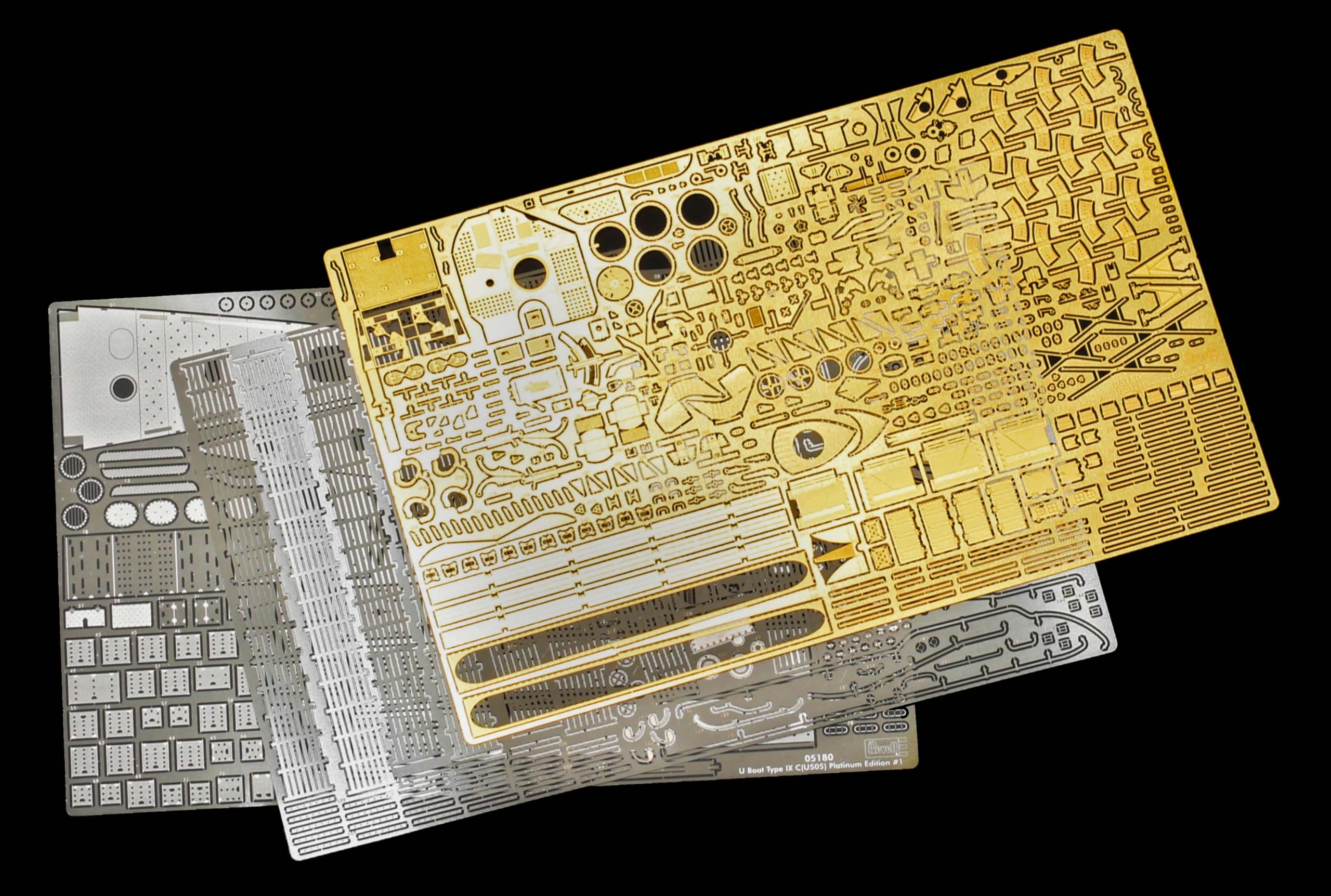Revell Modellbau, Type IX C Platinum Edition, Bausatz, Maßstab 1:72, 800 Teile, Bastelset ab 13 Jahren, Detailgetreues Modell, U-Boot, Authentische Nachbildung 4