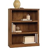 Sauder Miscellaneous Storage 3-Shelf Bookcase/ Book shelf, Oiled Oak finish
