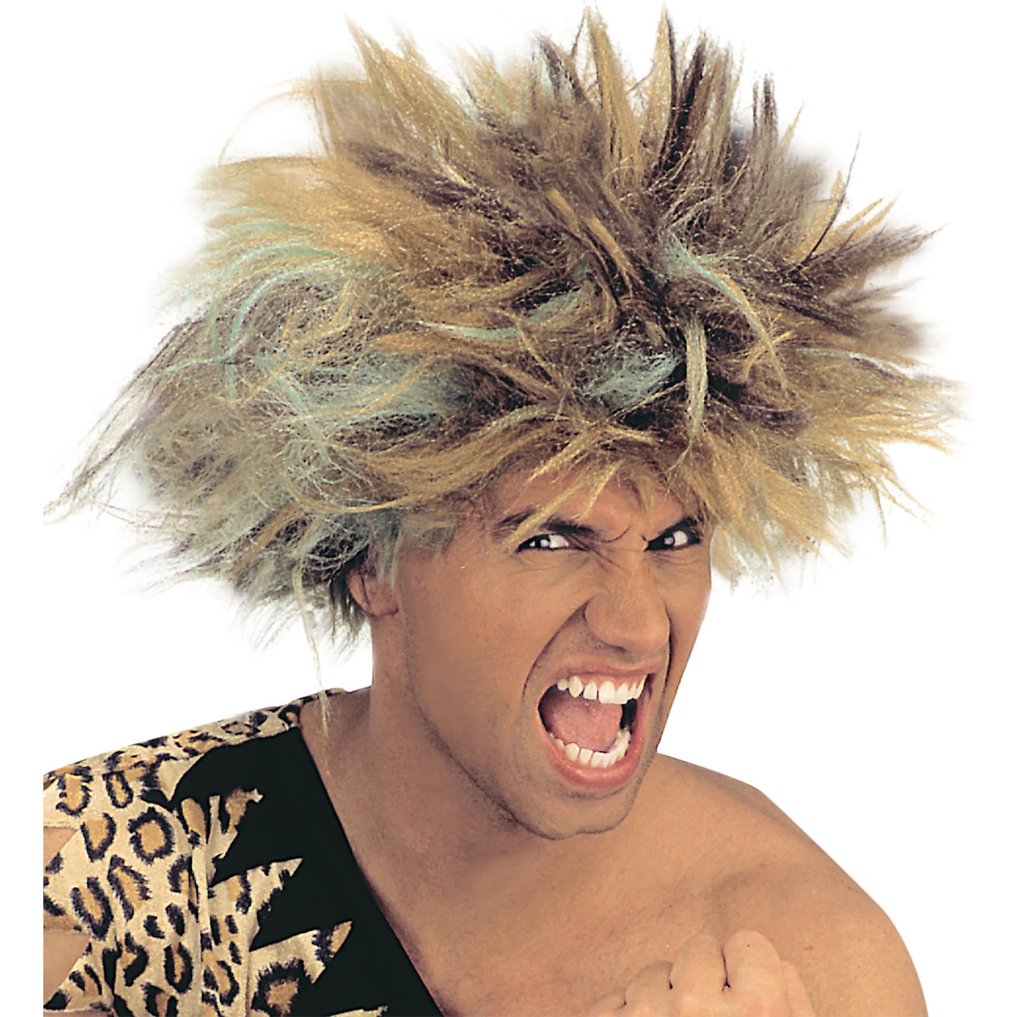 Mens Caveman Wig for Hair Accessory Fancy Dress