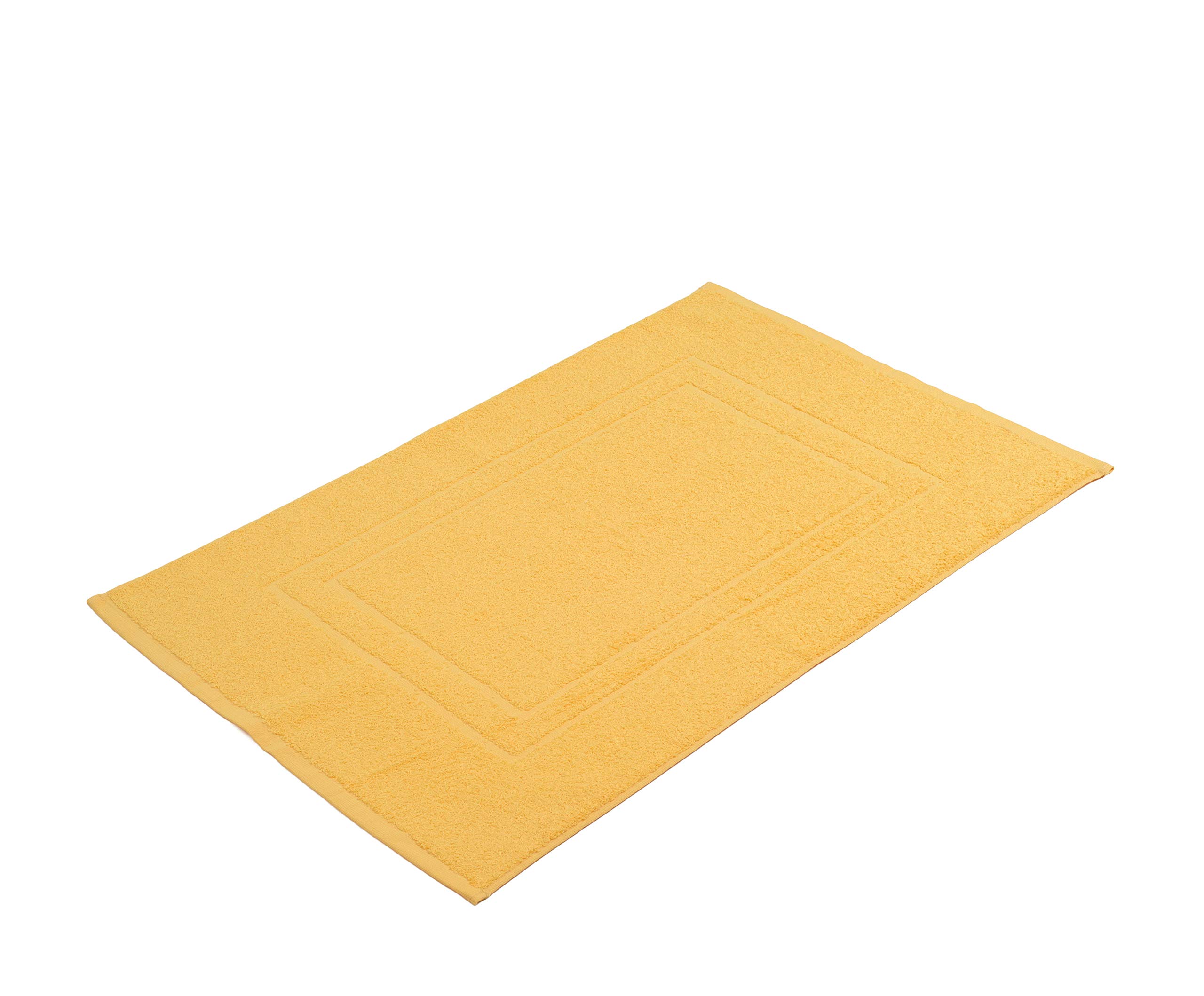Gözze - Bath Mat, Set of 2, 100% Cotton, 50 x 70 cm - Gold