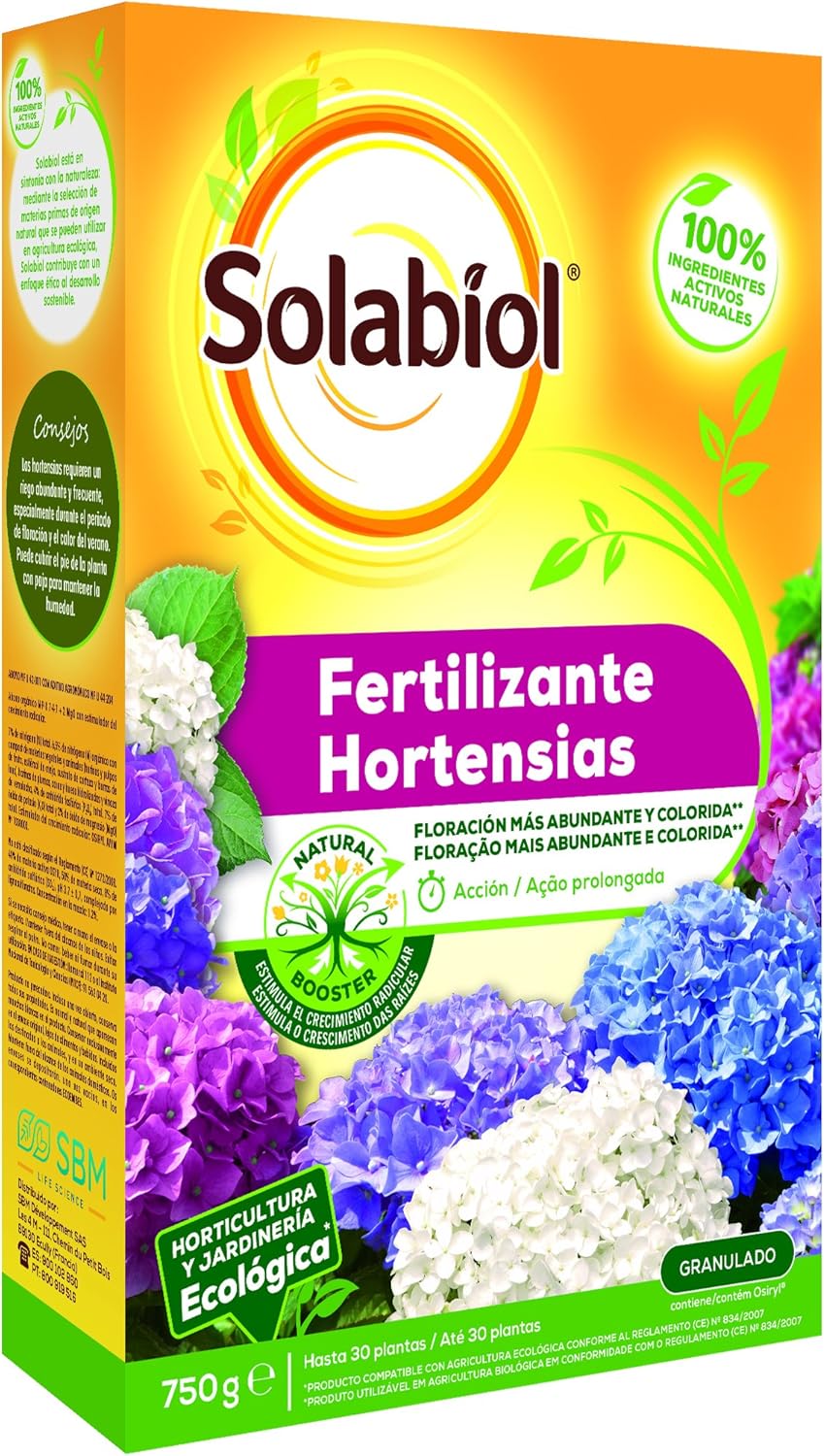 Solabiol - Fertilizante Rosales, 750 g: Amazon.es: Jardín