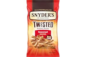 Snyder's of Hanover, Seasoned Twisted Pretzel Sticks, 12 Oz Bag