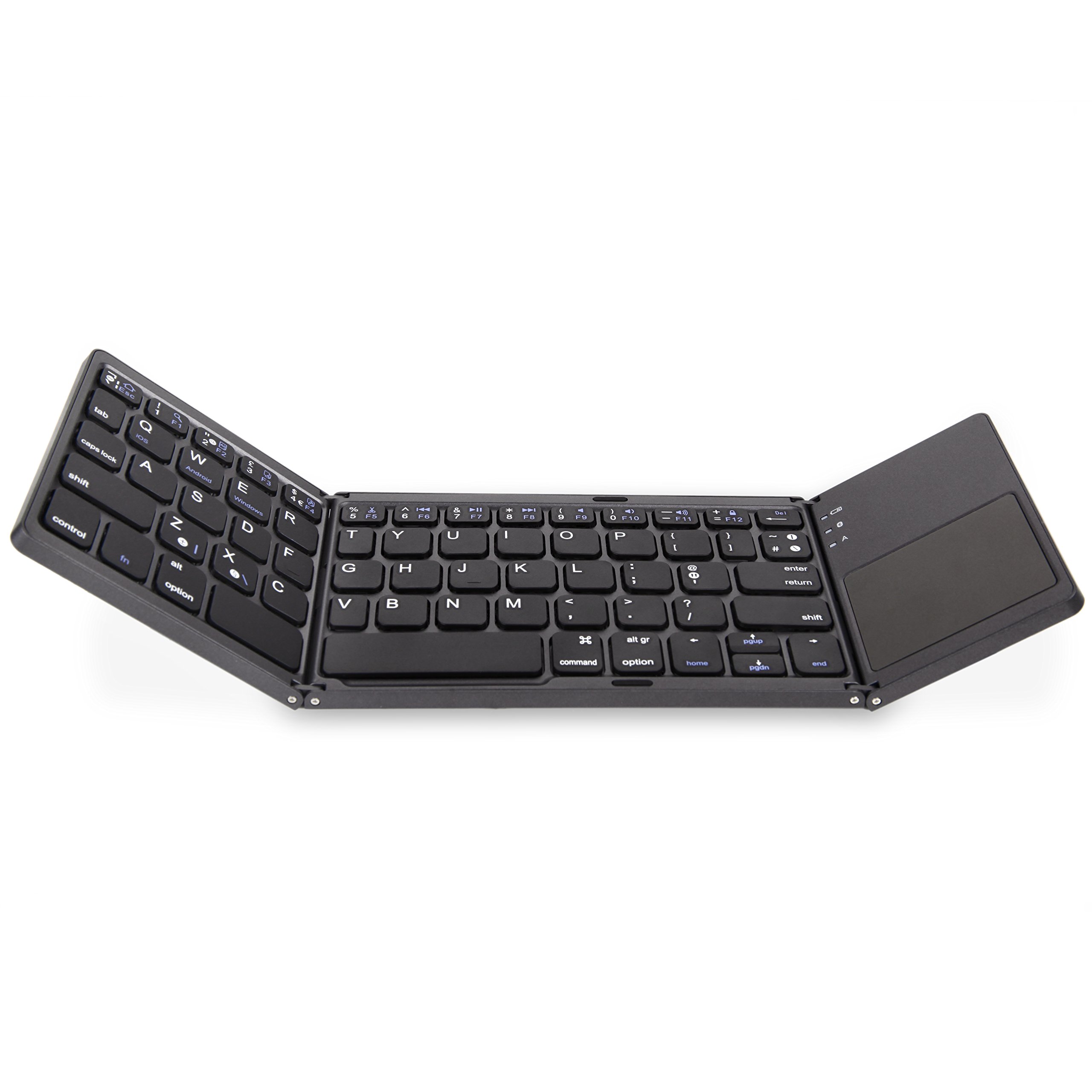 Jelly Comb Trifold Wireless UltraSlim Portable Bluetooth Keyboard
