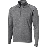 SPORT-TEK Unisex Tall Sport-Wick Stretch Quarter Zip Pullover