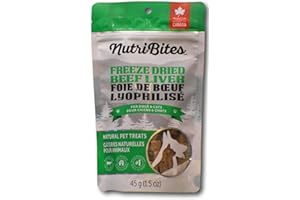 Nutri Bites Freeze Dried Beef Liver- For Dogs & Cats