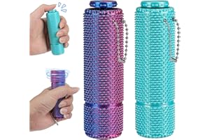 ZONGNIYIT New Little Ouchies Pain Fidget, 3D Printed Pain Stim Fidget for Adult , Spiky Grippy Stim Keychain with [Spinner & Clicker] Functions, Sensory Toys for Stress Relief - 2 Pack