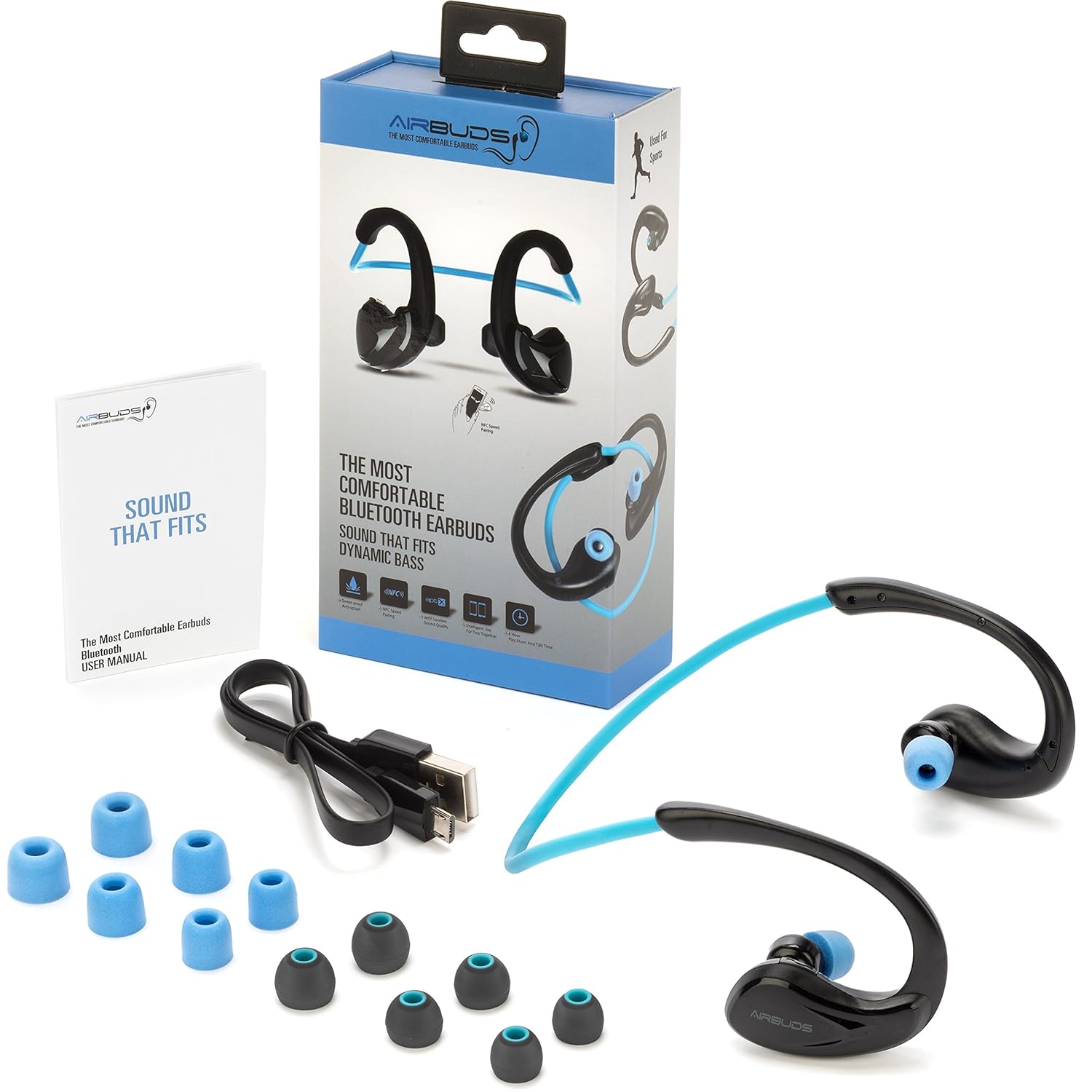 The Most Comfortable Bluetooth Earbuds By Airbuds All Amazon In