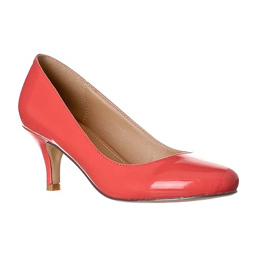 Coral High Heels: Amazon.com