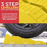 GADLANE Caravan Levelling Ramp Set 2 Pack Heavy Duty 4.5 Tonne Yellow view 2