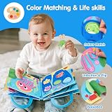hahaland Ocean Felt Busy Book Toddler Montessori Quiet Book 1 Year+ view 6