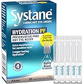 ALCON Systane Hydration Preservative-Free Lubricant Eye Drops, Transparent, 0.6 Fl Oz, 30 Count
