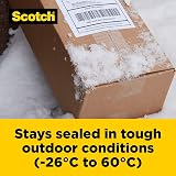 Scotch Box Lock Packaging Tape 3 Rolls 48 mm x 50 m Clear Strong Adhesive view 4