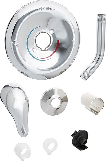 Moen Tl182nh Chateau Single Handle Positemp Shower Trim Chrome Shower Systems Amazon Com