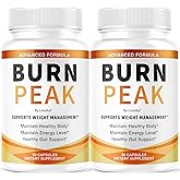 (2 Pack) Burn Peak Capsules - Official BurnPeak Weight Pills Advanced Premium Support, All Natural Burn Peak Pink Salt Trick Supplement for Overall Health & Wellness Reviews, 120 Capsules for 2 Months