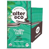 Amazon.com : Alter Eco Raspberry Creme Truffle Thins, Chocolate ...