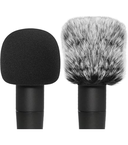 Amazon.com: Shure AMV88-FUR Rycote Windjammer Windscreen for MV88