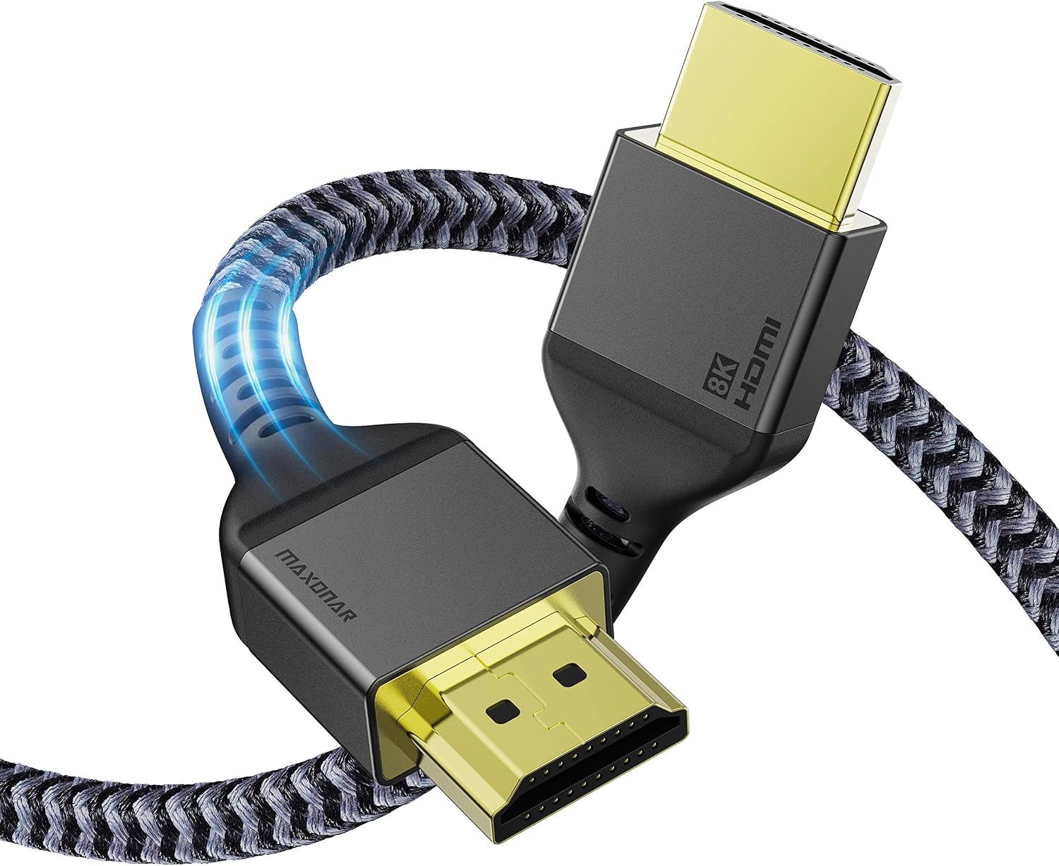 Maxonar 10K 8K Ultra High Speed HDMI® Cable ARC/eARC Cable for Soundbar 3m(10Ft)