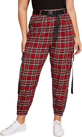 tartan cargo pants