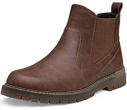 Jousen Mens Boots Retro Chelsea Boots Mens Casual