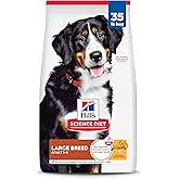 Hill's Science Diet Large Breed Adult Dry Dog Food 1-5, Quality Protein for Joint Support & Lean Muscles, Chicken & Barley, 35 lb. Bag