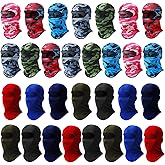 30 Pcs Balaclava Ski Face Mask Full Face Cover Mask UV Protection Cooling Neck Gaiter Summer for Men Women Winter Outdoor