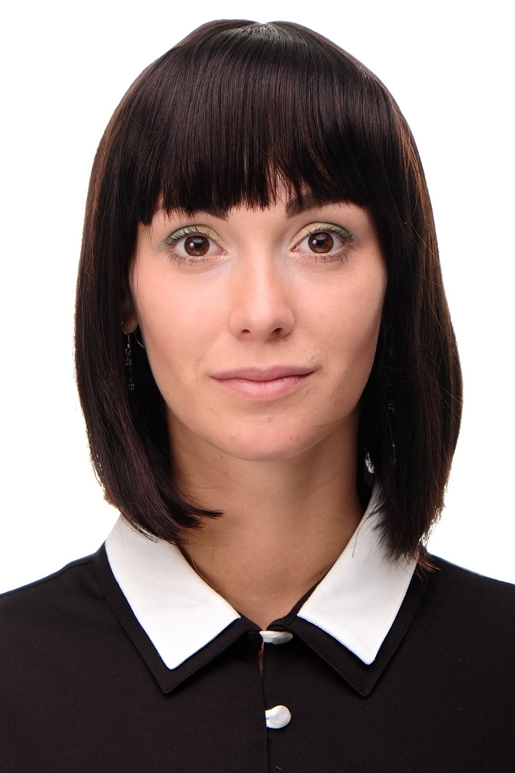 WIG ME UP 7803-2T33 Lady Quality Wig short Page Long Bob Longbob fringe bangs dark mahogany mixed brown